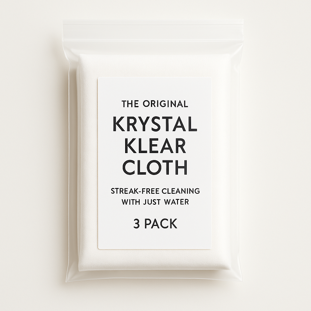 ORIGINAL Krystal Klear Cloths - Choose Your Pack